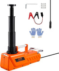 VEVOR Electric Car Jack 5 Ton with Electric Impact Wrench & Inflator Pump | 12V 11023 lbs Hydraulic Floor Jack, Portable Tire Changing Kit, with LED Light, for SUV Sedan Truck, Garage Repair Tool