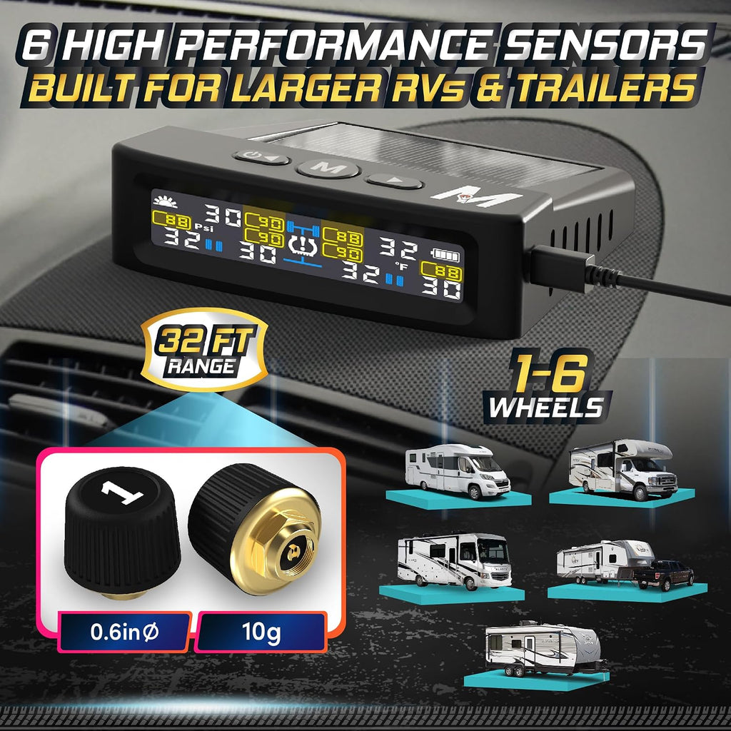 Tire Pressure Monitoring System – T12 External Sensors