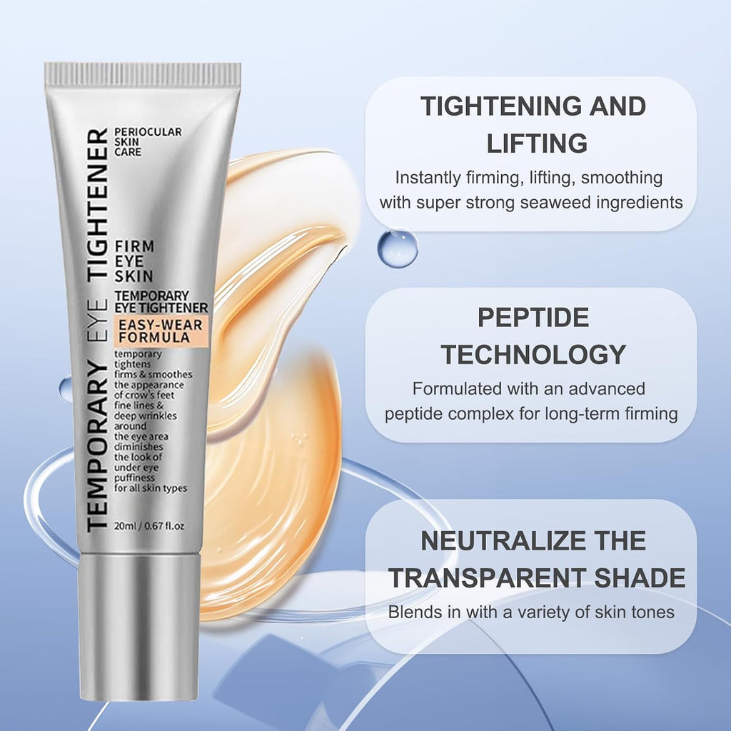 ✨ Instant Eye Tightener Primer – Firming Under Eye Serum with Hyaluronic Acid & Vitamin E