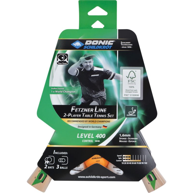 Donic Fetzner 400 FSC Set Tischtenniszubehör
