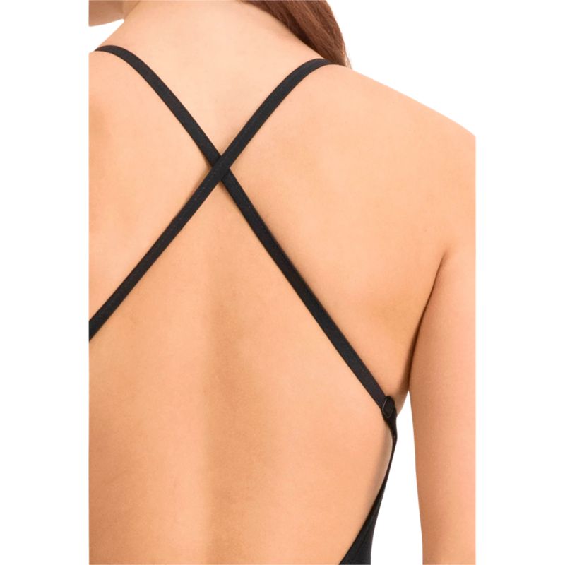 Puma V-Neck Crossback Badeanzug