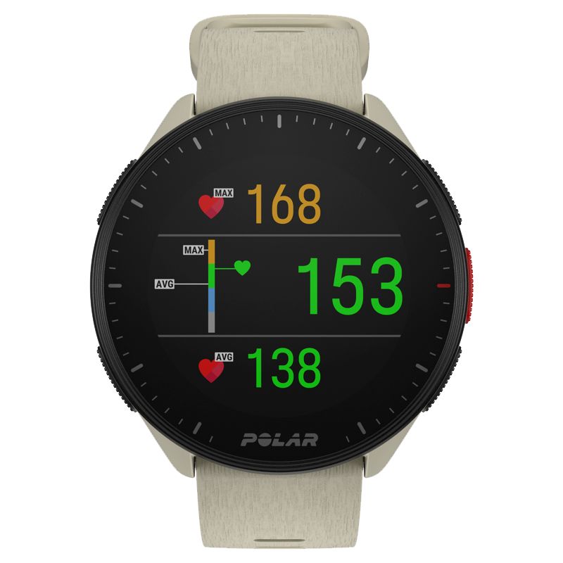 Polar POLAR PACER weiß Sportuhr