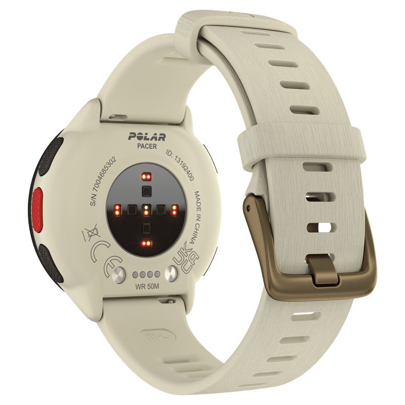 Polar POLAR PACER weiß Sportuhr