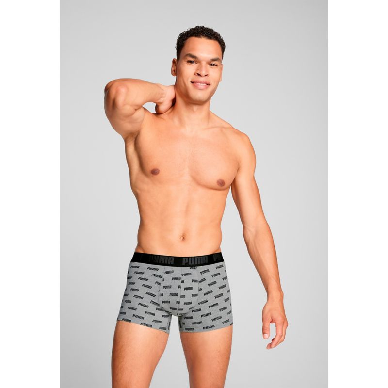 Puma Everyday AOP mintás boxer alsónadrág 2 db-os szett