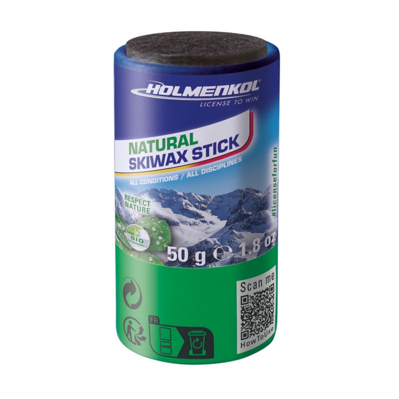 Holmenkol Natural Skiwax Stick SKI WACHSE AUFREIBWACHSE