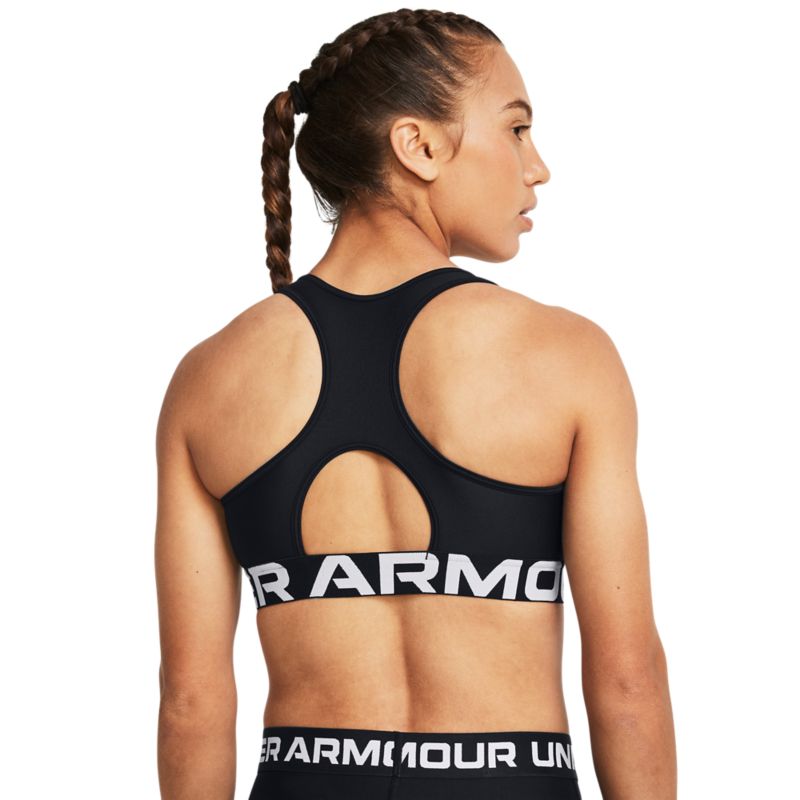 Under Armour HeatGear Armour Mid márkajelzésű sportmelltartó