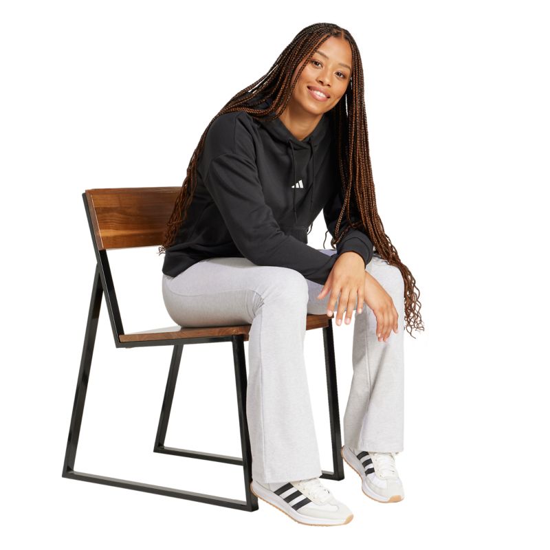 Adidas Essentials Small Logo French Terry Hoodie Pullover