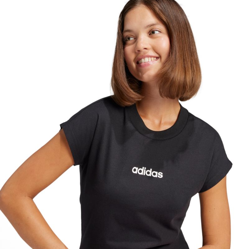 Adidas Essentials Linear Cotton Tee T-Shirt