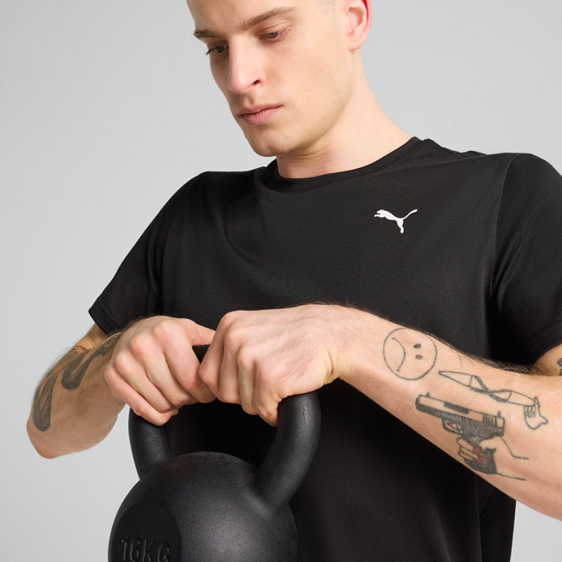 Puma TAD ESSENTIALS Solid Cat Tee funkcionális póló