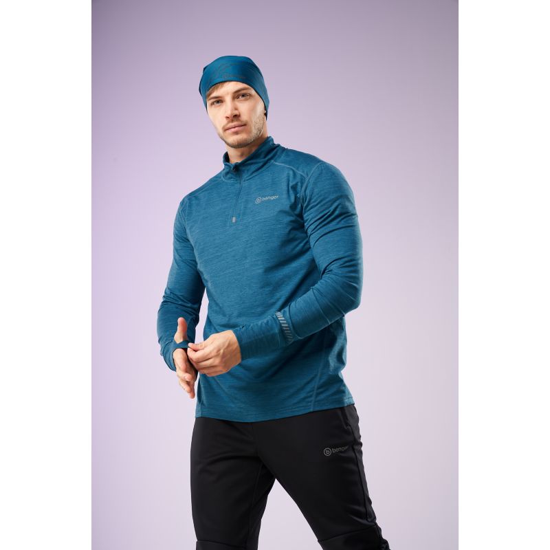 Benger RUNNING FUNKTIONSSHIRT MELANGE Laufshirt