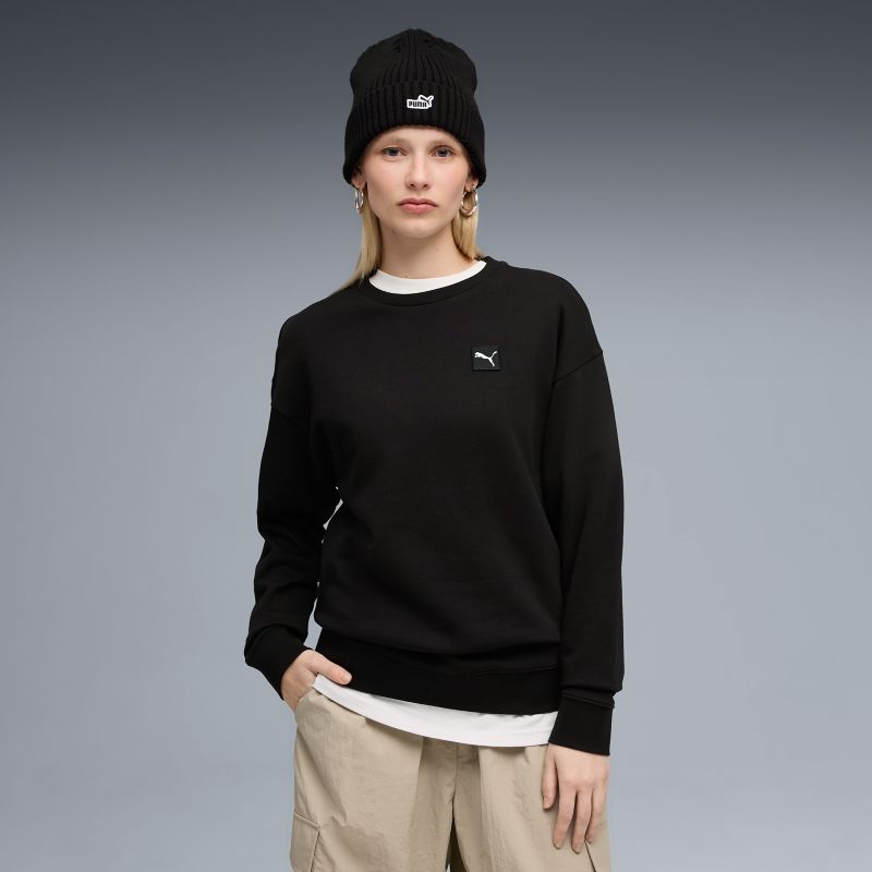 Puma ESS ELEVATED Comfort Crew FL pulóver