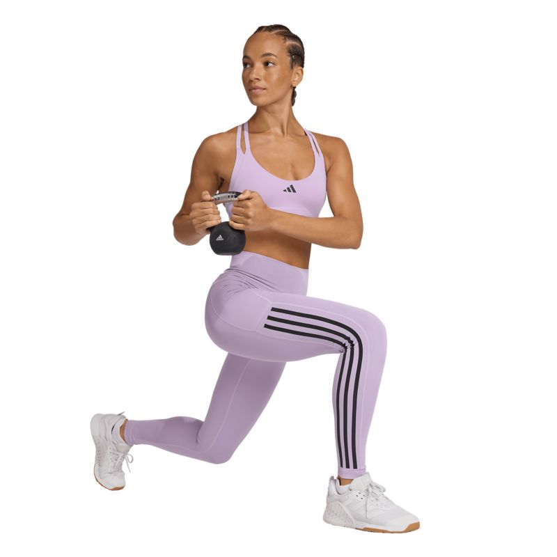 Adidas Optime 3-Stripes teljes hosszúságú leggings fitnesznadrág