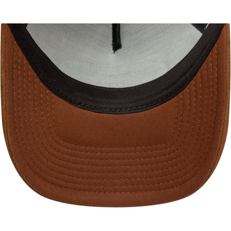 New Era Oval Patch Wildleder 9FORTY E-Frame Freizeitkappe