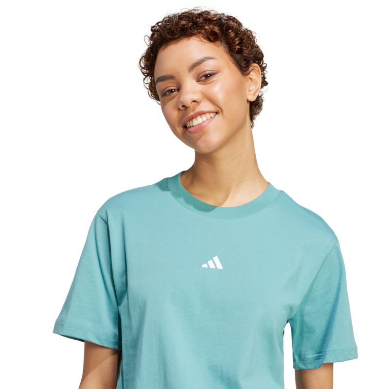 Adidas Essentials Small Logo Cotton Tee T-Shirt