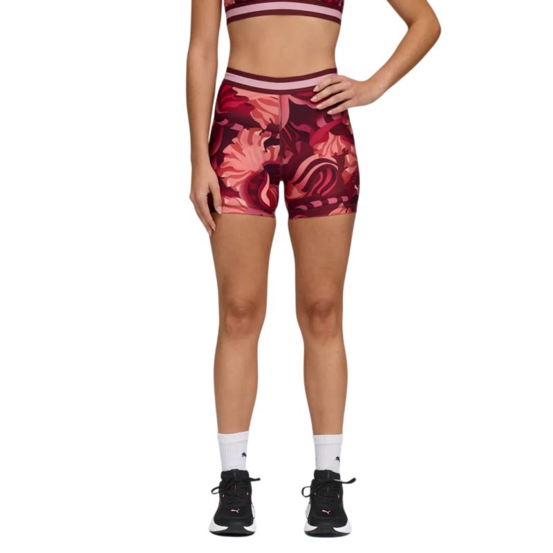 Puma Strong Floral Ribbon Short Tight 4" Fitnessshort