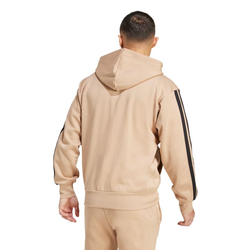 Adidas Essentials 3-Stripes Fleece Hoodie Pullover