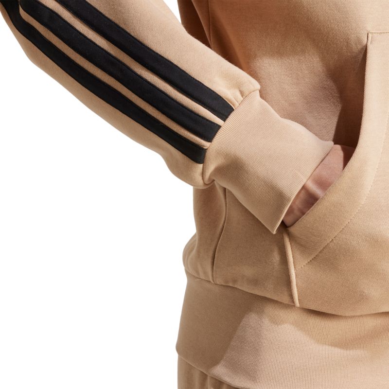 Adidas Essentials 3-Stripes Fleece Hoodie Pullover