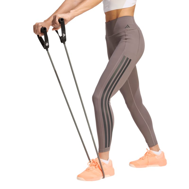 Adidas Optime Workout 3-Stripes 7/8 leggings fitnesznadrág