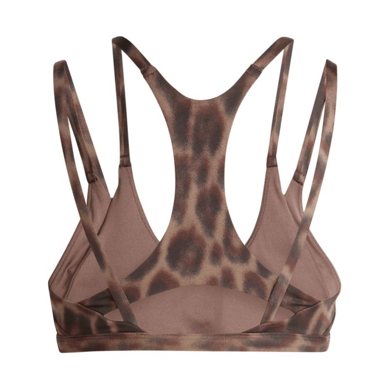 Adidas Optime Workout Leopard Strappy Light Support Bra sportmelltartó