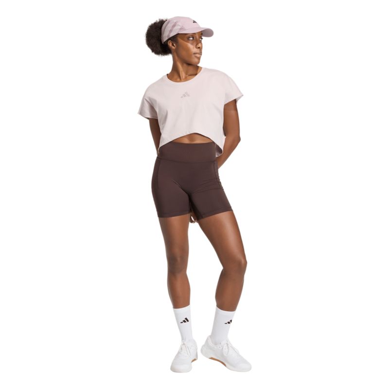 Adidas Optime Workout Leopard Strappy Light Support Bra sportmelltartó