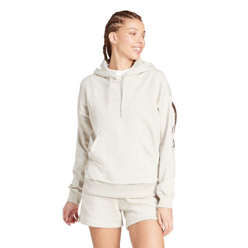 Adidas Essentials Small Logo French Terry Hoodie Pullover