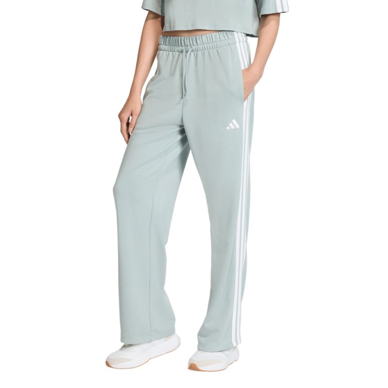 Adidas Essentials 3-Stripes Open Hem French Terry szabadidőnadrág