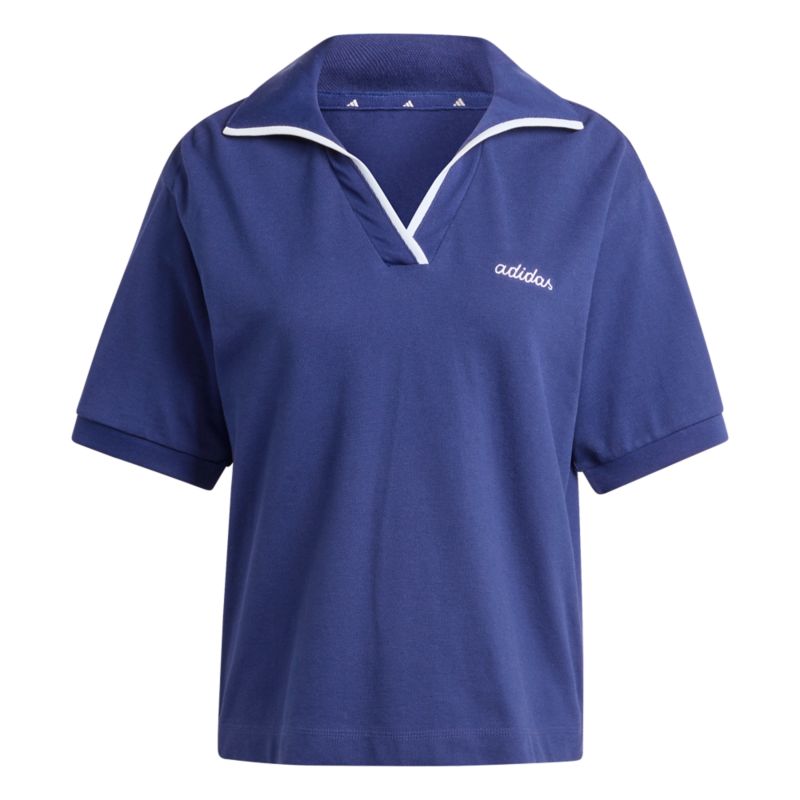 Adidas Seasonal Essentials Colorpop Polo with Embroidered Graphic Polo