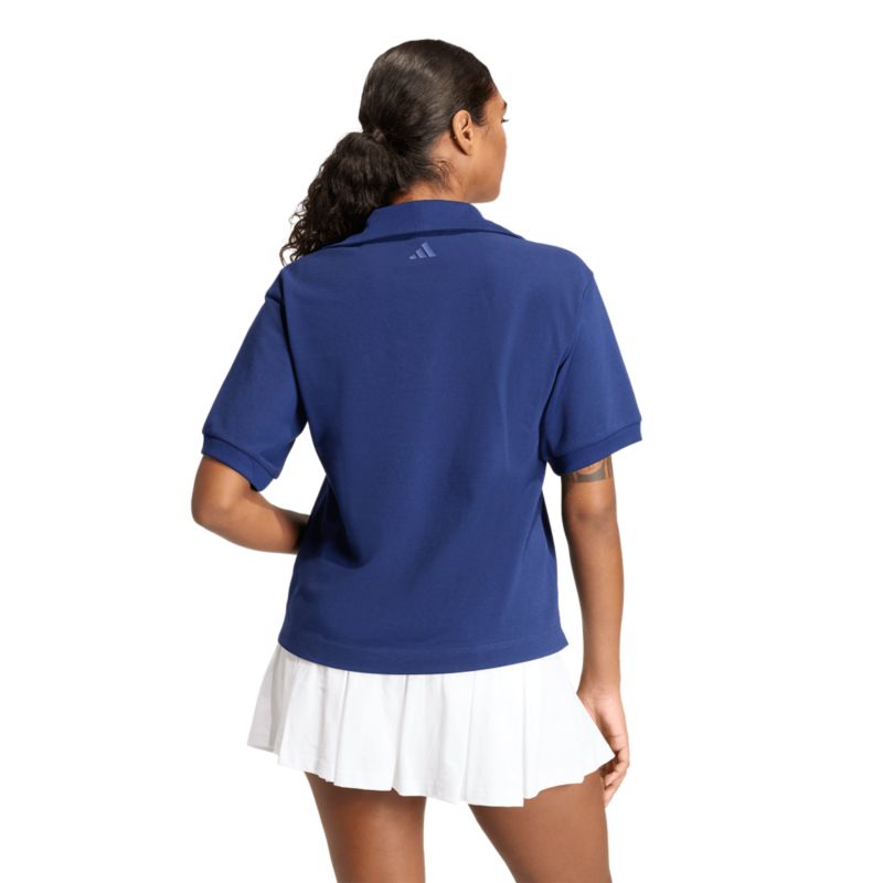 Adidas Seasonal Essentials Colorpop Polo with Embroidered Graphic Polo