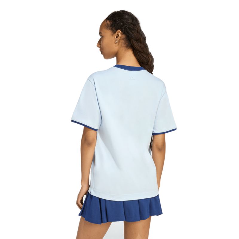 Adidas Seasonal Essentials Colorpop Tee with Embroidered Graphic T-Shirt