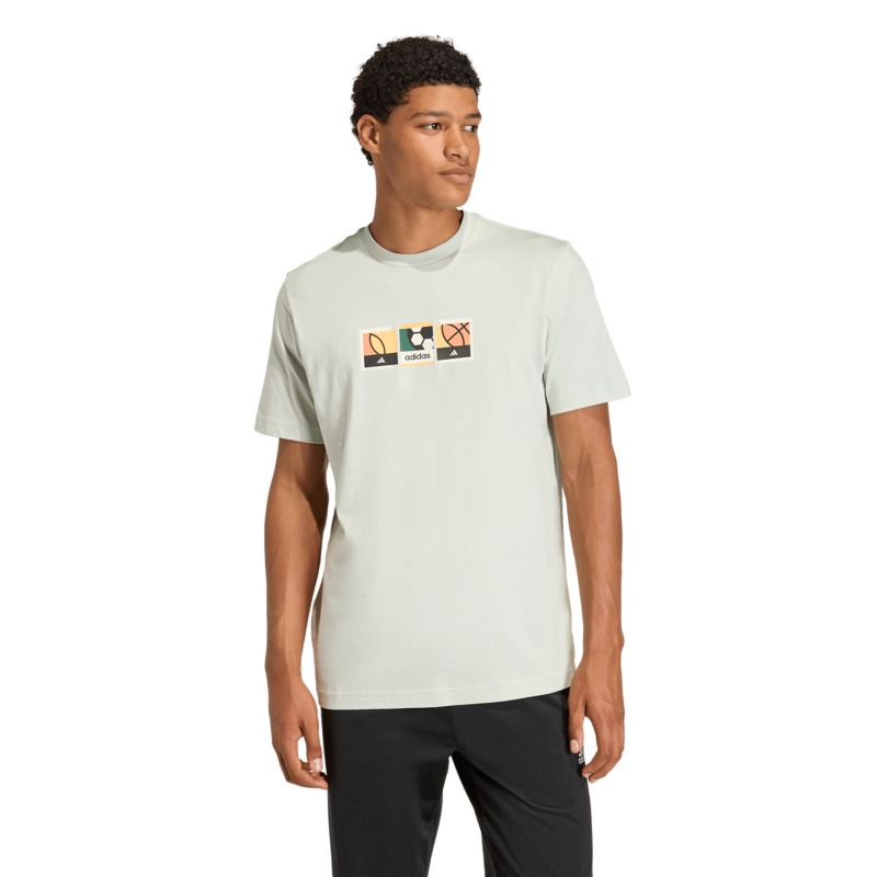 Adidas Memories Of Sport Stamps Graphic Tee T-Shirt