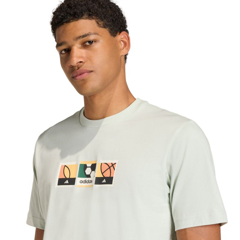 Adidas Memories Of Sport Stamps Graphic Tee T-Shirt
