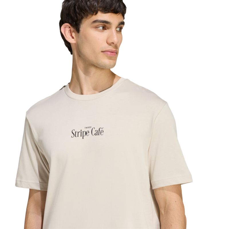 Adidas Coffee Cafe Donut Box Graphic Tee T-Shirt