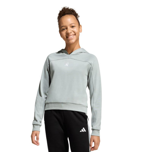 Adidas Junior Lány Holiday Glam Rövidített Pulóver Kapucnis Pulóver Gyerek