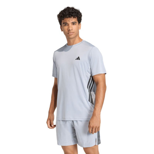 Adidas Tech Essentials Workout 3-Stripes rövid ujjú funkcionális póló
