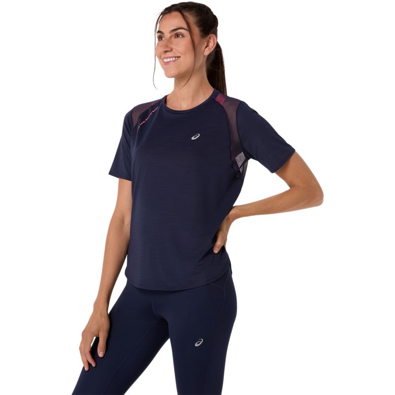 ASICS ROAD Shortsleeve Top Laufshirt
