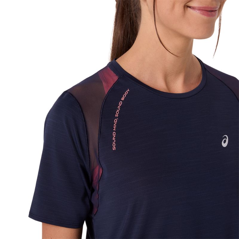 ASICS ROAD Shortsleeve Top Laufshirt