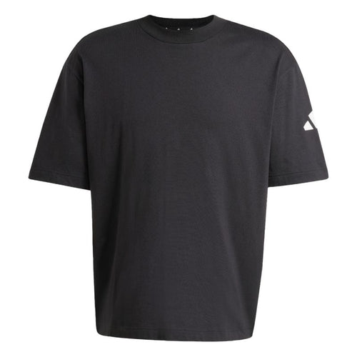 Adidas Essentials bő szabású, 3 csíkos logós póló