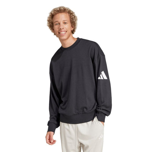 Adidas Essentials 3-Stripes Logo Sweatshirt Pullover