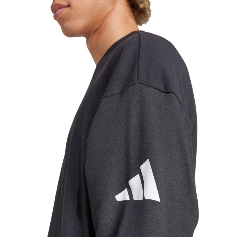 Adidas Essentials 3-Stripes logós pulóver