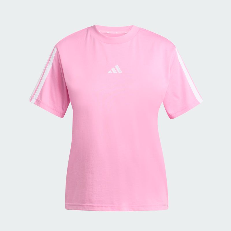 Adidas Essentials 3-Stripes pamut póló