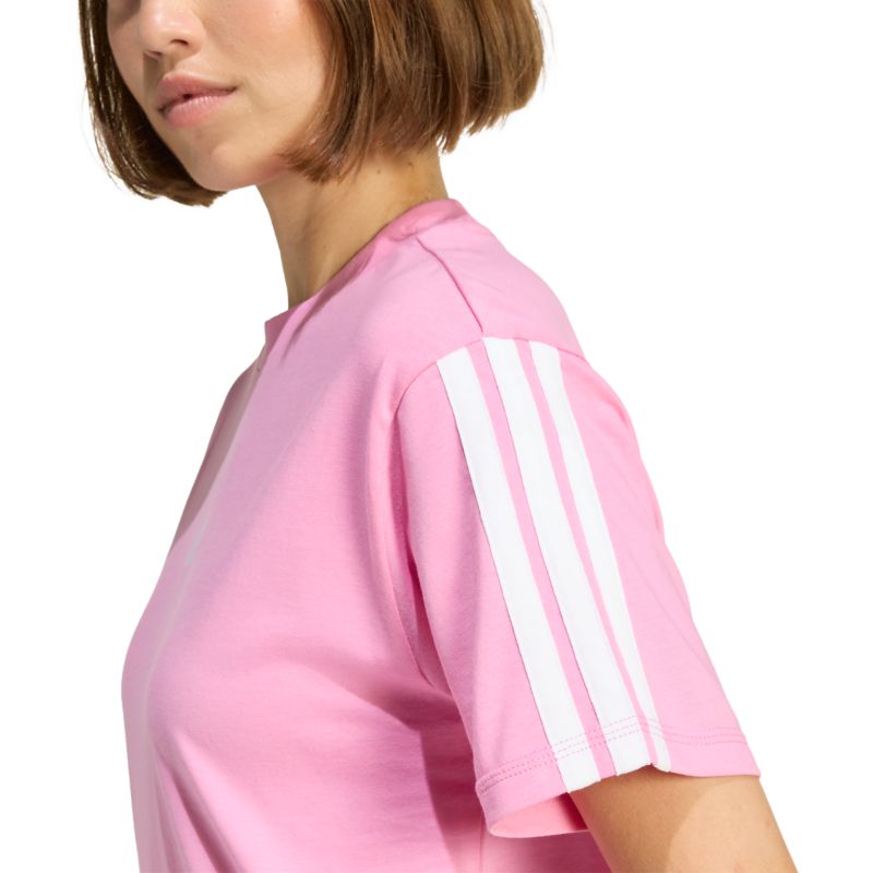Adidas Essentials 3-Stripes pamut póló