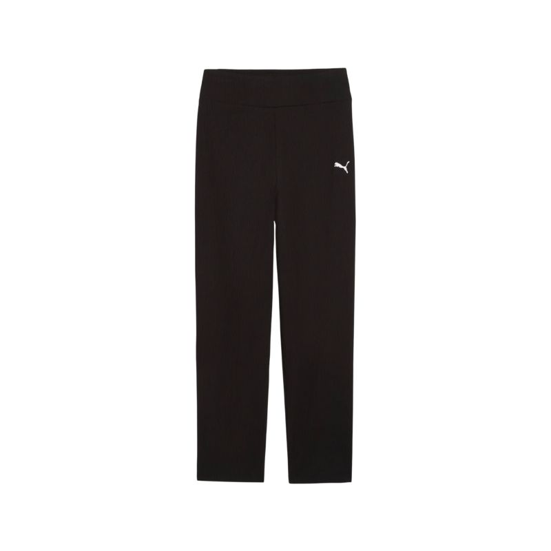 Puma High Waist Straight Leg Rib Pants G Hose