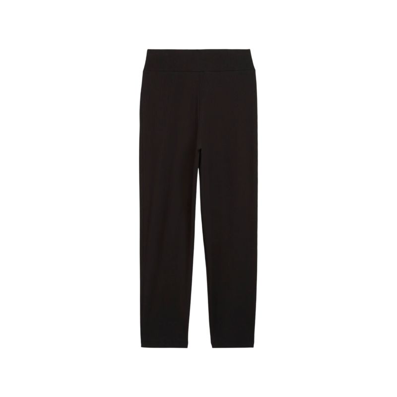Puma High Waist Straight Leg Rib Pants G Hose