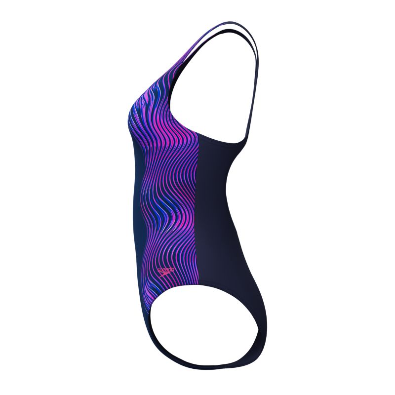 Speedo Print Medalist One Piece Badeanzug