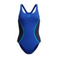Speedo Solid Splice Medalist One Piece Badeanzug