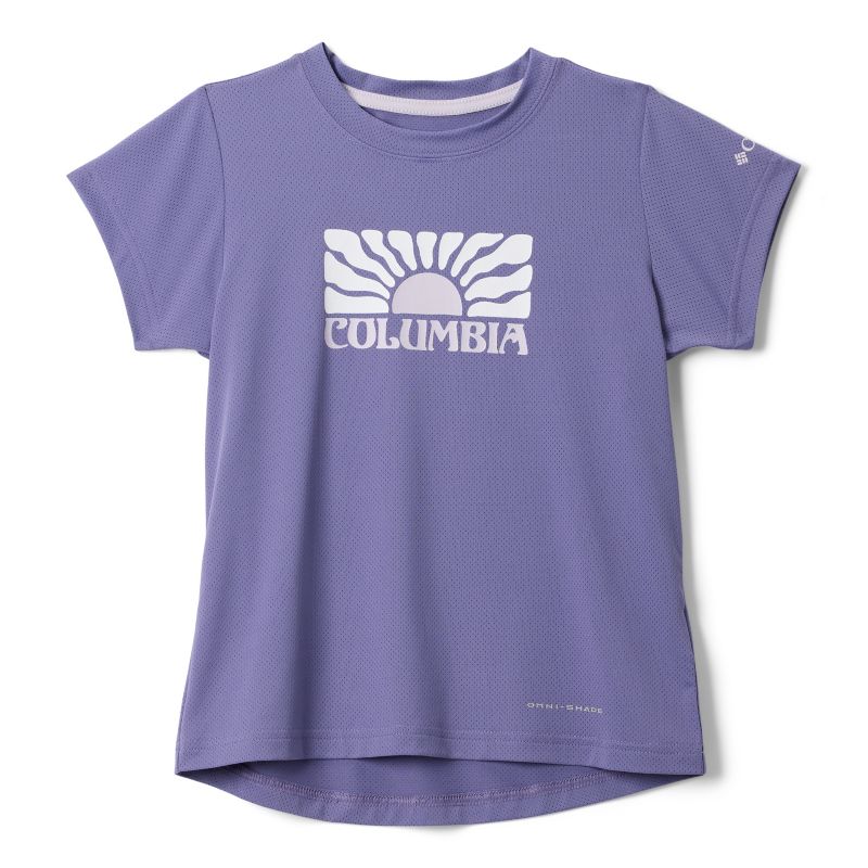 Columbia Tech Trail™ Utility Shortsleeve Graphic Crew Funktionsshirt
