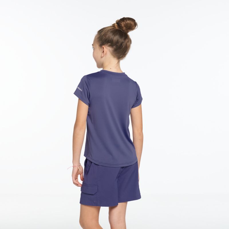 Columbia Tech Trail™ Utility Shortsleeve Graphic Crew Funktionsshirt