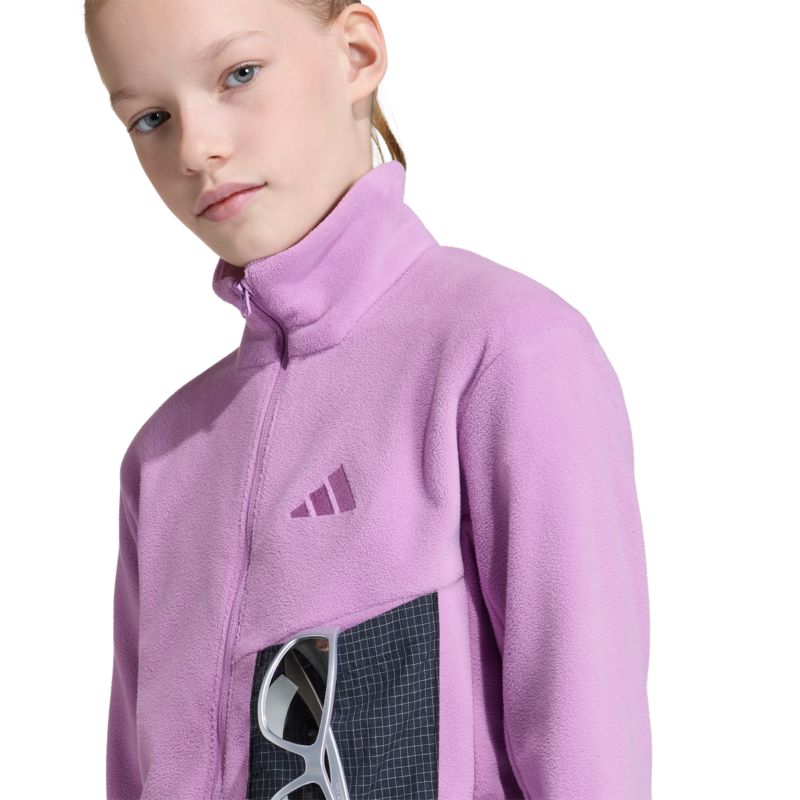 Adidas Terrex Terrex Kids Multi CLIMAWARM teljes cipzáras polár felső