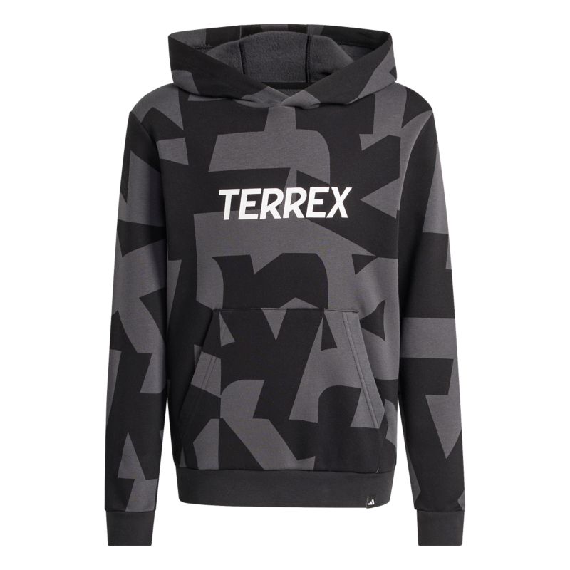 Adidas Terrex Terrex Kids Multi Printed Logo Hoodie Pullover