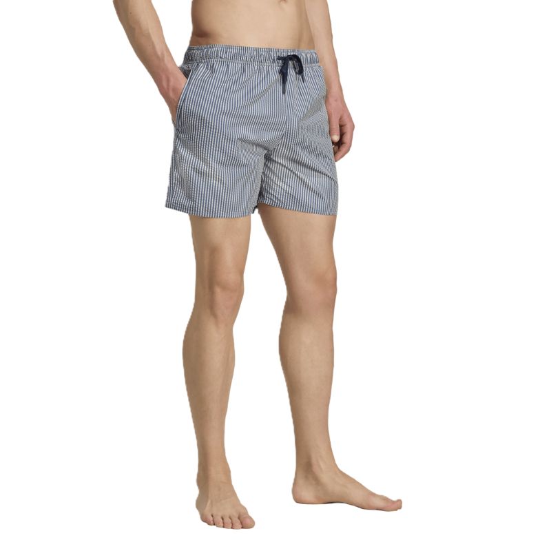 Adidas Seersucker Stripy Swim Shorts 5-Inch Badeshort